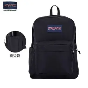 JanSport Cross Town Backpack - Simple Bag for Everyone with 1 Main Compartment, Front Utility Pocket - Premium Class Accessories - Black