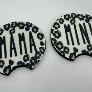 MAMA & MINI - Custom Car Cup Tumbler Sublimation Coasters Coffee Set Tableware