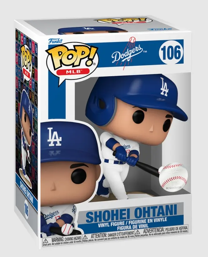 Funko Pop MLB Dodgers Shohei Ohtani #106 w/ Protector