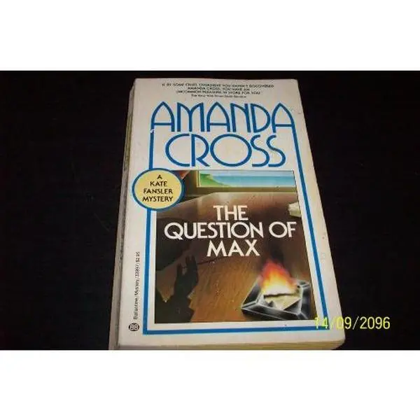 USED Book - The Question of Max by Amanda Cross (Unknown) - english
