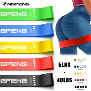 Resistance Bands, Elastic Loop Stretch Bands for Yoga, Hip & Leg Squat Fitness Training