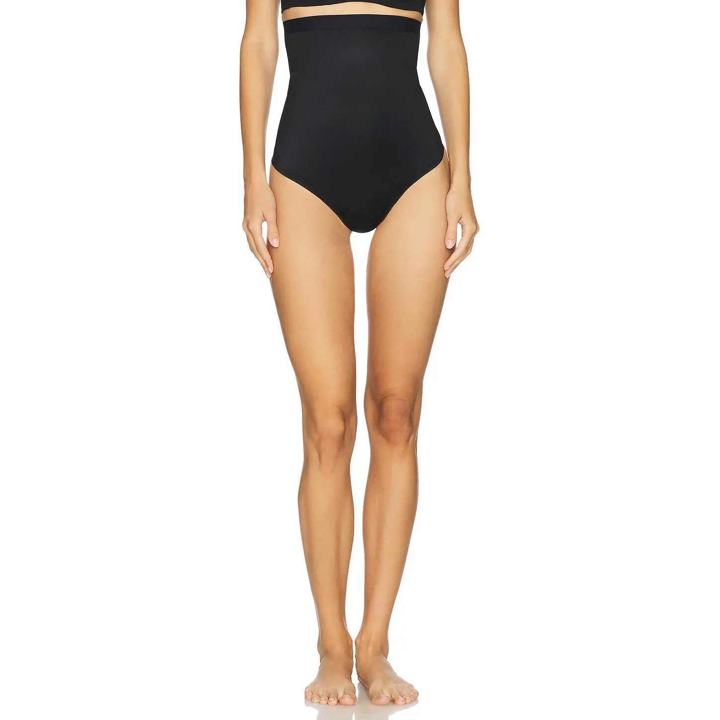 SPANX Spanxshape Invisible High Waisted Thong in Very Black SPANX Spanxshape Invisible High Waisted Thong in Very Black