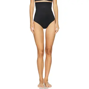 SPANX Spanxshape Invisible High Waisted Thong in Very Black