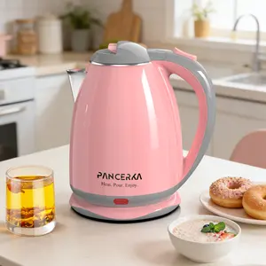 PANCERKA Electric Kettle 1.8L, BPA-Free Auto Shut-Off Tea Kettle & Electric Tea Pot, Fast Heating Anti-Scald Design for Coffee, Tea, Hot Water
