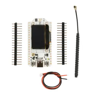 0.96"  WiFi Bluetooth SX1262 CP2102 Chip OLED Display Module ESP32 LoRa V3 Development Board with 863-928 MHz Antenna Integrated For DIY Device