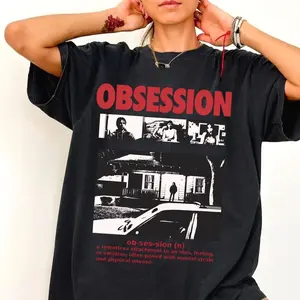 Obsession Movie 2026 Shirt, Gothic Horror Graphic Tee, Vintage Thriller Movie Tee U1ZRB