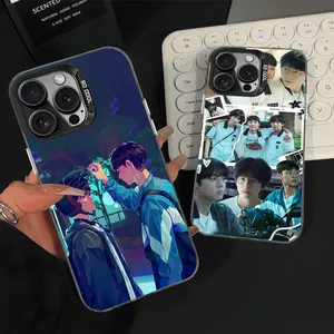 Weak Hero Korea Series Phone Case For iPhone 16,15,14,13,12,11,Pro,Max,Plus,Mini,XS,SE Anti Fall Black Matte Hard Bumper