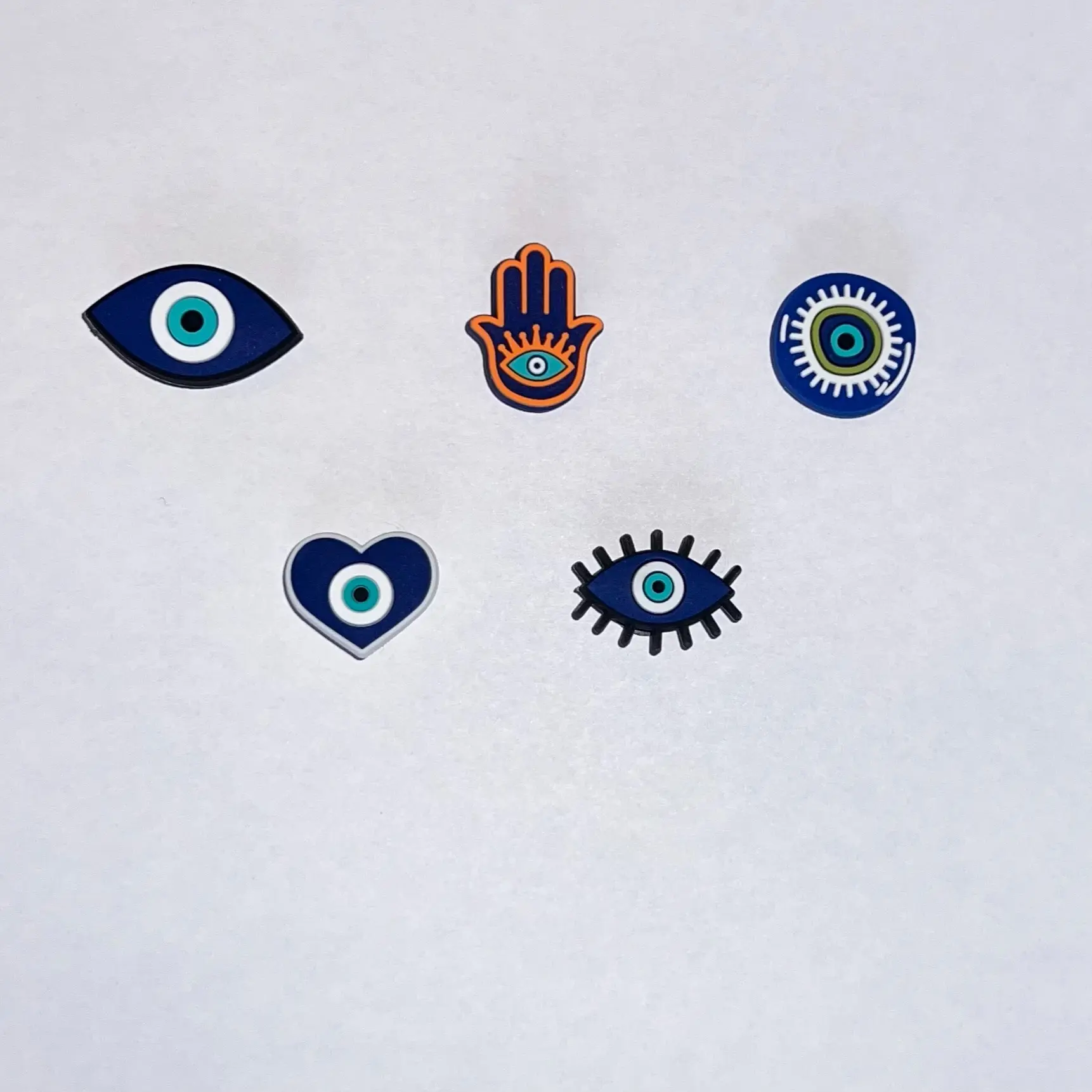 Evil Eye Shoe Charms