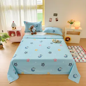 High-Quality Floral Sheet, Breathable Sheets, Soft and Breathable, Suitable for All Seasons, Ideal for Bedroom and Guest Room