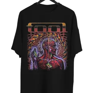 Tool Band T-Shirt � Retro 90s metal music graphic tee. Vintage rock style cotton shirt, unisex fit for men & women, fan merch. E