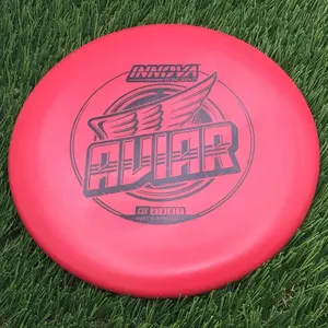 Innova DX Aviar Putter with Burst Logo Stock Stamp - 143.3g - Red