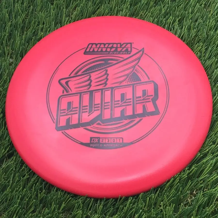 Innova DX Aviar Putter with Burst Logo Stock Stamp - 143.3g - Red