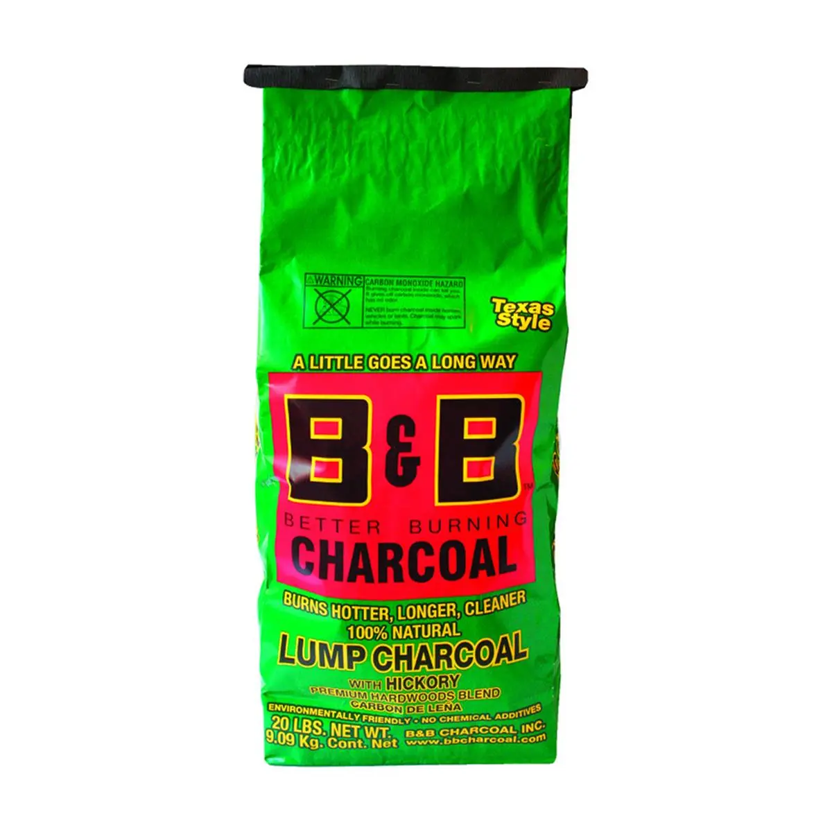 212 MAIN All Natural Hickory Lump Charcoal (20 lbs) - No Additives/Fillers, Burns Hotter, Longer, Cleaner, Barbecue Essential for Campfire/BBQ Party, Hiking Enthusiasts, Standard, Natural Lump