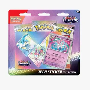 Pokemon Prismatic Evolutions Sticker Collection