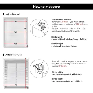 Cordless White 1" Room Darkening Vinyl Mini Blinds, 22" W X 48" H Horizontal Window Blinds for Home, Cordless Shades for Indoor Windows