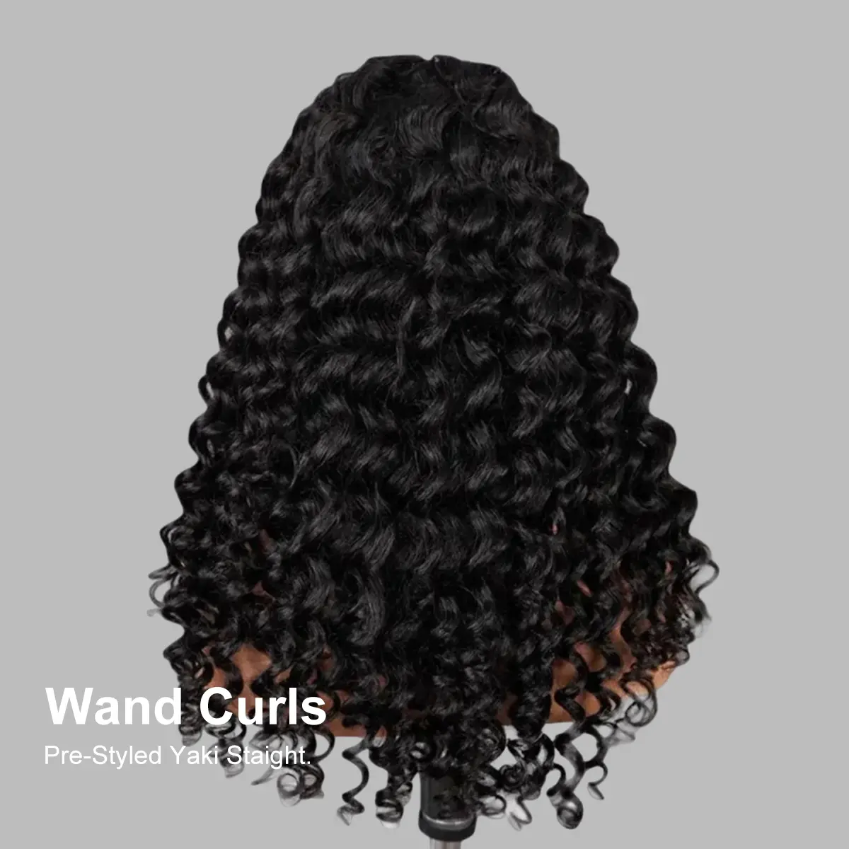 Wand Curls Yaki Straight