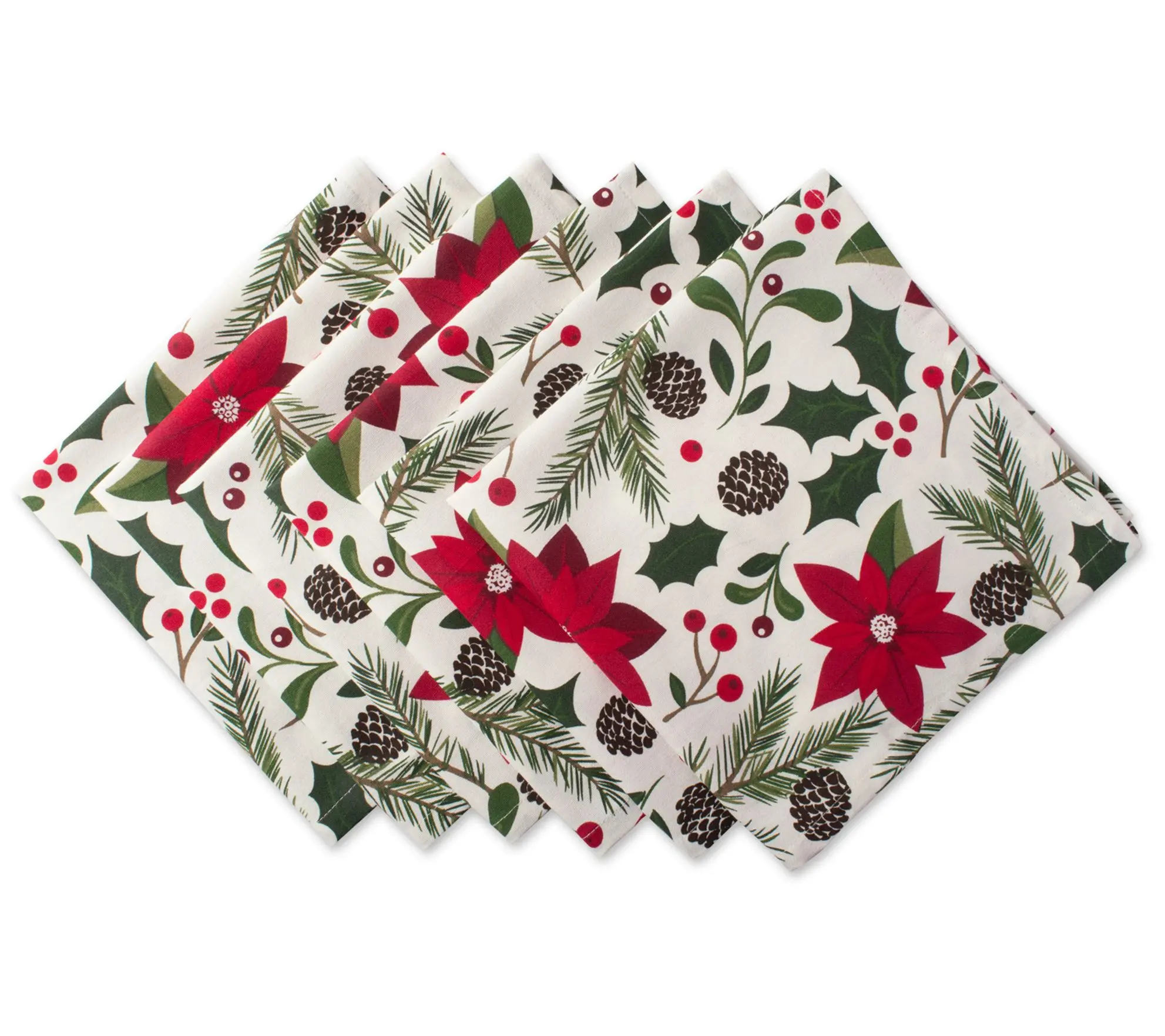 Design Imports Woodland Christmas Napkin Set of6 Design Imports Woodland Christmas Napkin Set of6