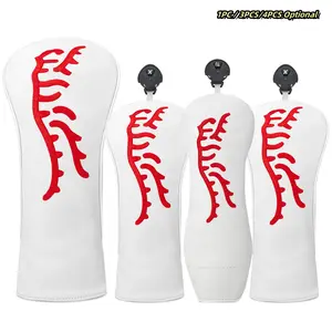 Durable Waterproof Golf Club Head Cover, Golf Accessory, Golf Gear, Mixed Abstract Tiger Design, Best Protection for Your Golf Club