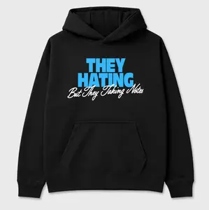 Hoodie Matching Foam UB Sneaker, Blue Foam Style Hoodie, Unisex Streetwear Hoodie, 100% Cotton, Menswear Top