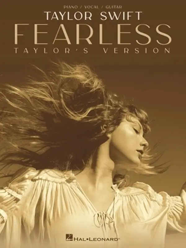 Taylor Swift - Fearless (Taylor's Version) Piano/Vocal/Guitar Songbook -- Taylor Swift - Paperback