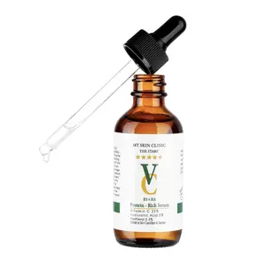 MT Skin Clinic Pro Protein-Rich Vitamin C 25% Glass-Skin Serum with Hyaluronic Acid 5% & B5 - Deep Hydration, Skin Barrier Repair, Anti-Aging, Wrinkle Smoothing, Brightening, Antioxidant Protection for Men & Women - All Skin Types, Anti-Aging Wrinkle Care
