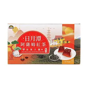 HANSHUO Taiwan Sun Moon Lake Assam Black Tea Jelly 340g - Authentic Taiwanese Dessert Snack
