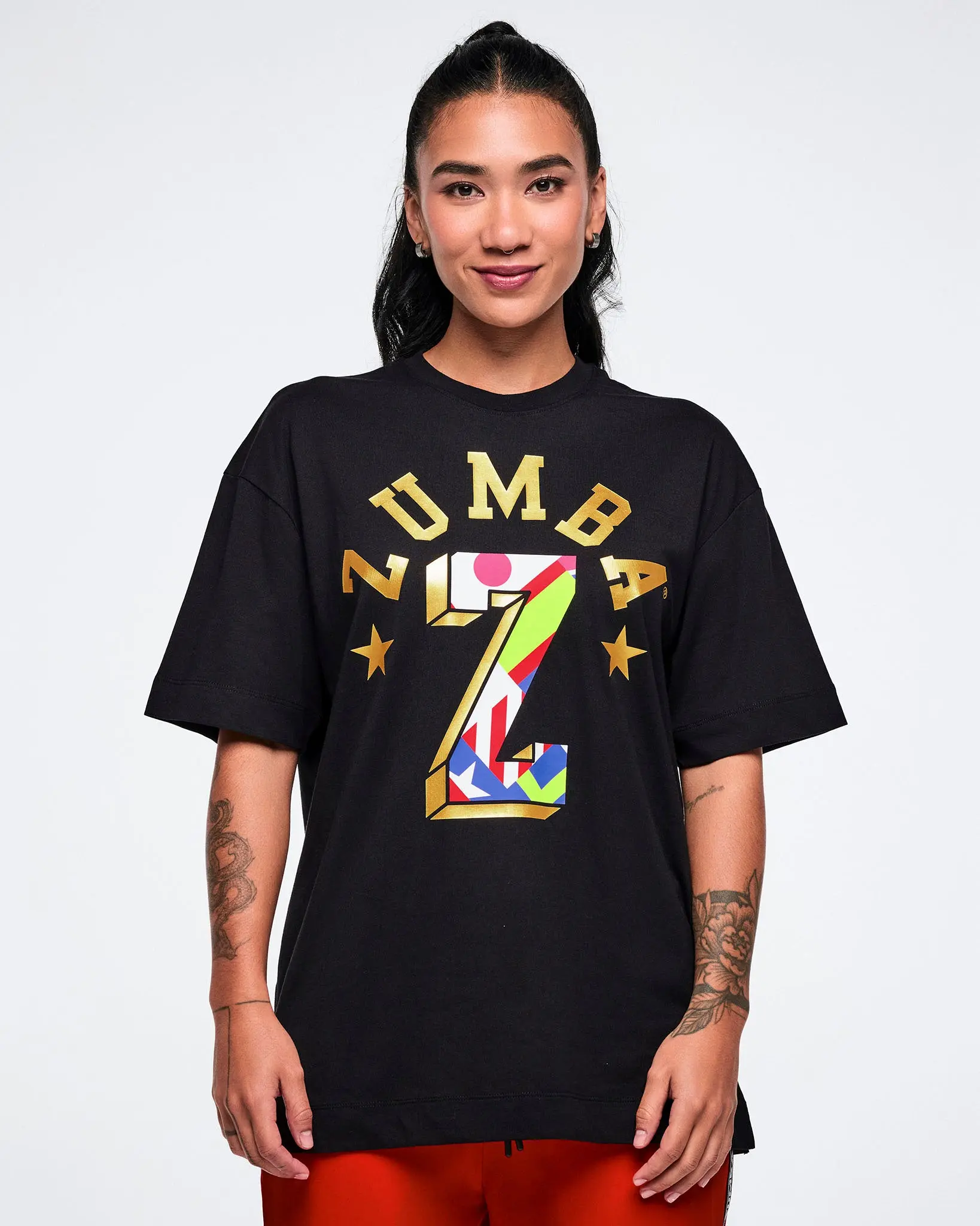 Worldwide Oversized Crew Neck Top