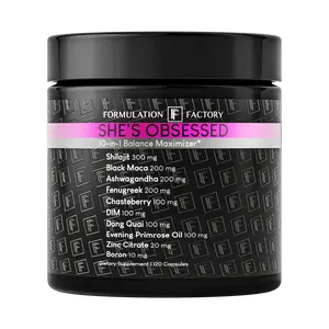 Formulation Factory She’s Obsessed – Women’s Hormone & Wellness Support – 120 Capsules