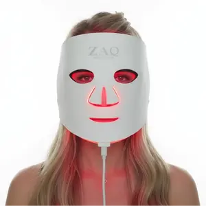 Noor 2.0 Pro LED Light Therapy Mask | Red for Anti-Aging, Blue for Acne, Healing Infrared Light