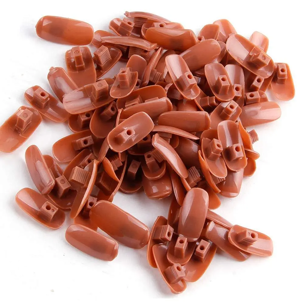 Nail Tip Practice Removable 100 pcs - #5398