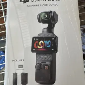 DJI Osmo Pocket 3 CAPTURE MORE COMBO Gimbal Stabilizer Camera VLOGGER