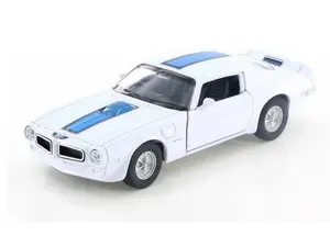 1972 Pontiac Firebird Trans Am - White (NEX) Diecast 1:24-1:27 Scale Model - Welly 24075WH