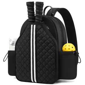 Sucipi Pickleball Bags for Women Lightweight Crossbody Pickleball Sling Bag Stylish Quilted Pickleball Paddle Bag