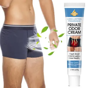 SUMIFANG Men's Intimate Area Deodorant Cream 20g Intimate Care | Cedarwood Bark Oil + Vitamin C + Collagen, Long-lasting Light Fragrance, Gentle Odor Control | Long-lasting Freshness, Non-irritating, Keeps Intimate Area Fresh All Day