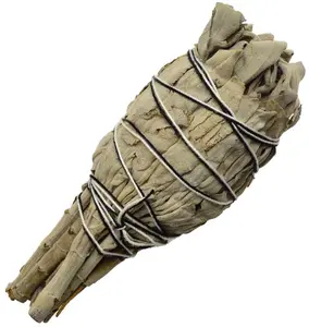 California White Sage smudge stick 4"