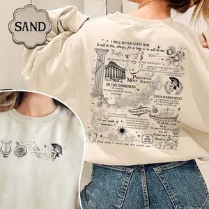 The Song Of Achilles Sweatshirt, Booklover Gift, Greek Mythology Sweatshirt, Bookish Gift, Achilles Patroclus Shirt, Bookish Merch