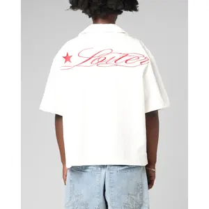 Loiter Daytona Button Up Shirt White