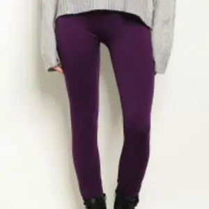 Purple Fleece Leggings Purple Fleece Leggings
