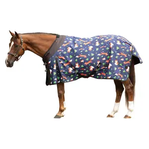 StormShield Contour Collar Limited Edition Fox Surcingle Turnout Sheet
