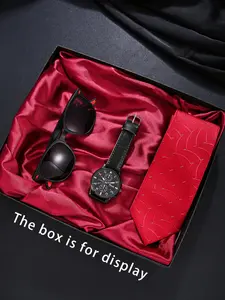 Exclusive Men's Business Watch Accessory Set, Elegant Design for Professionals, Perfect Gift Idea for Any Occasion, Casual Wristwatch Set