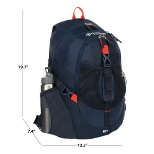 Outdoor Products Vortex 30 L Backpack, Unisex, Blue, Adult, with Bottle