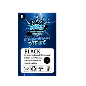 1 Liter Black DTF Premium Ink