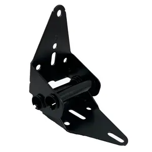 Garage Door Replacement Hinge #4 – Black Series Heavy-Duty Steel Hardware