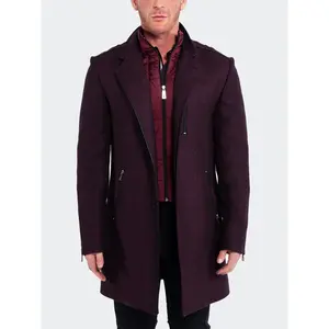 Peacoat Captain Red