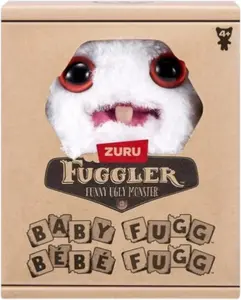Zuru Baby Fuggs Plush Toys, 3.5 Inch Mini Monster Collectibles, Fuggler Funny Ugly Monster Stuffed Animal (Rabid Rabbit)