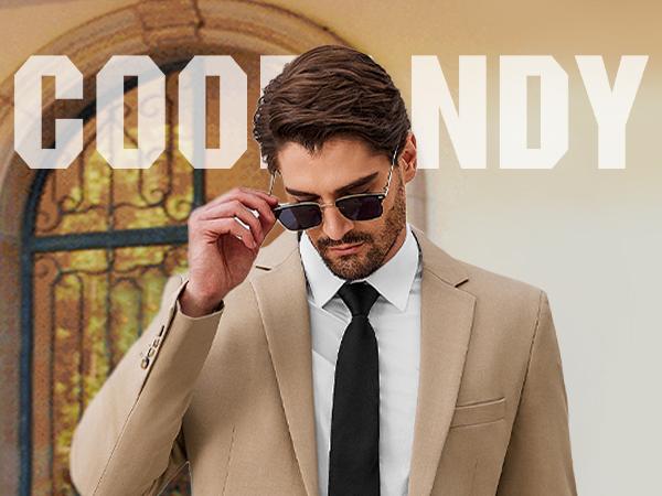 COOFANDY Men's Casual Blazer Regular Fit Lightweight Sport Coats One Button Suit Jacket Dress Blazer Jackets COOFANDY Men's Casual Blazer Regular Fit Lightweight Sport Coats One Button Suit Jacket Dress Blazer Jackets