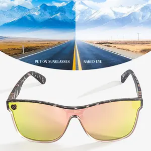 Women's Rectangle Polarized Sunglasses, Classic Timeless Shades for Daily Use, Functional Accessories for Driving