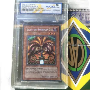 Exodia The Forbidden One Lkmited Edition MCI-EN001 WCG GEM MT 10 Hard Cover