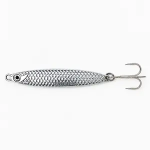 CASTJET 1.6oz(45g)  Metal Jig Lure Long Cast Spoon Striped Bass Bluefish lure