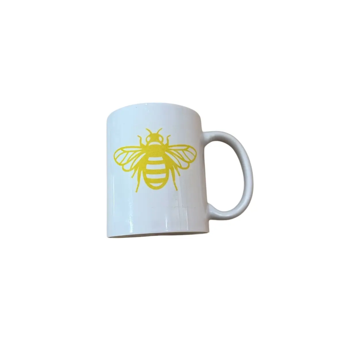 Bumble Bee Mug - Tumbler and Drinkware for Hot and Cold Beverages Cup Reusable Washable Ceramic Reuse Coffee